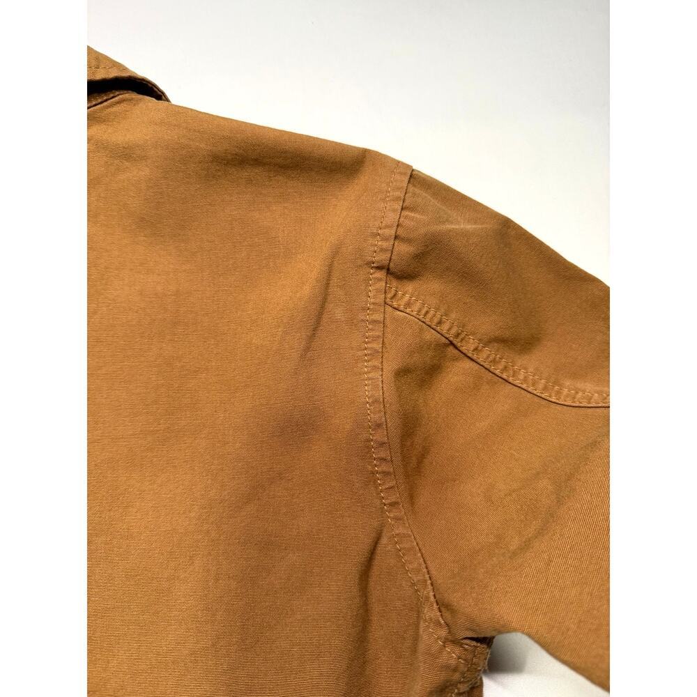 J CREW Brigadier Utility Jacket Coat Tan Khaki Military Field L - Picture 8 of 11